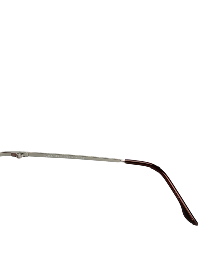 CHANEL - Dark Red  Metal Sunglasses