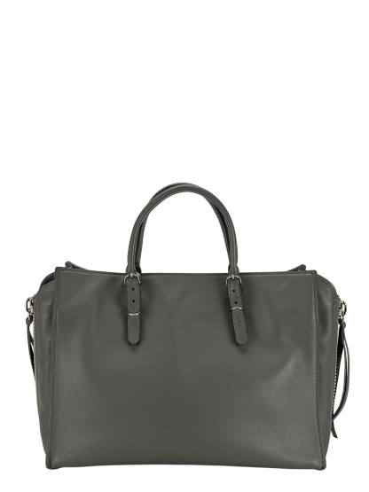 BALENCIAGA - Grey Papier A6 Zip Around 2way Handbag