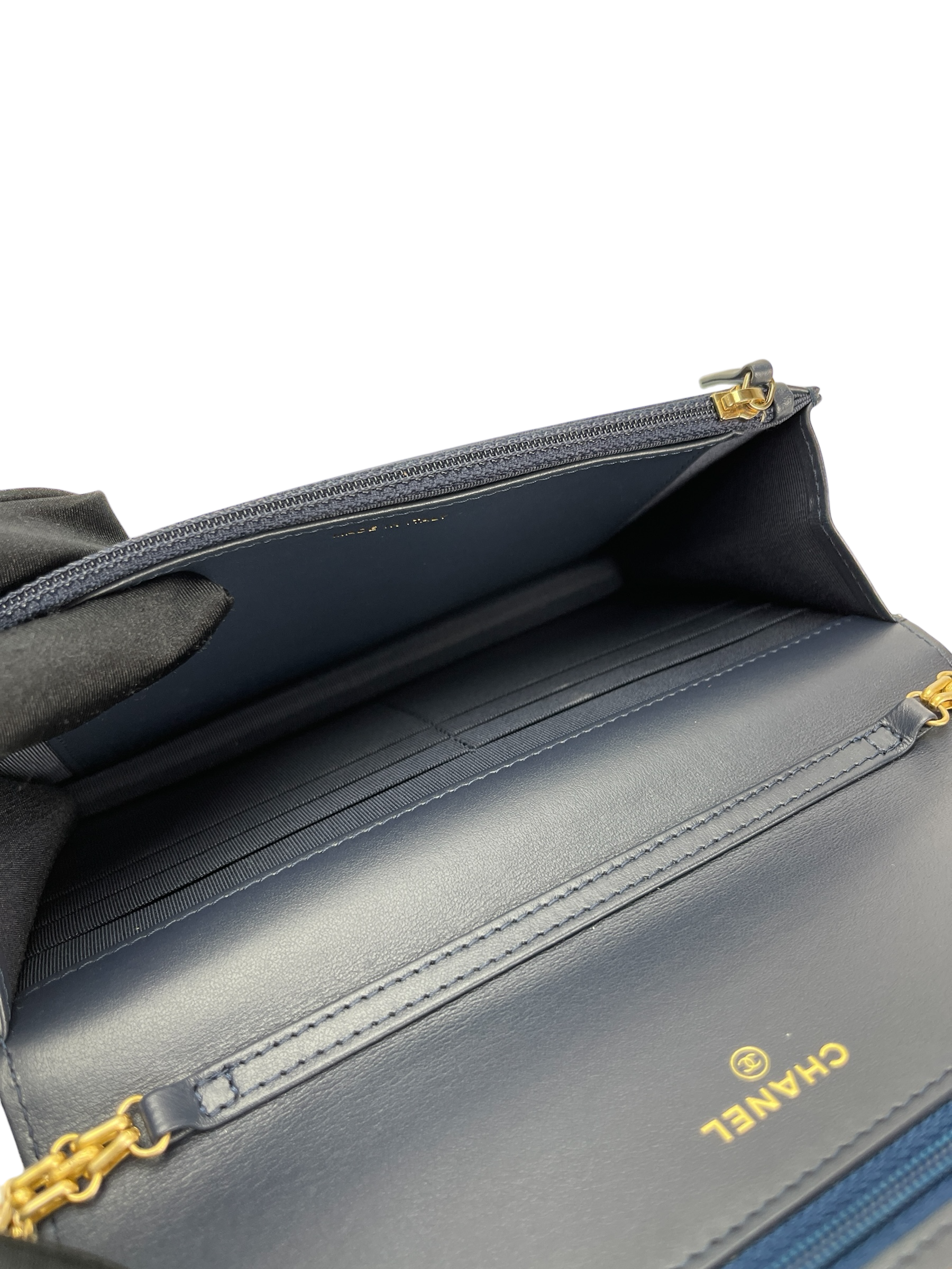 CHANEL -  2.55 Blue Velvet Reissue Quilted Flap Bag