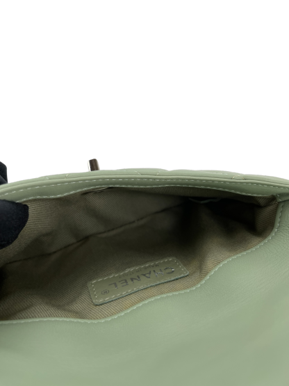 CHANEL - Mint Green Daily Zippy Crossbody Bag Handbag