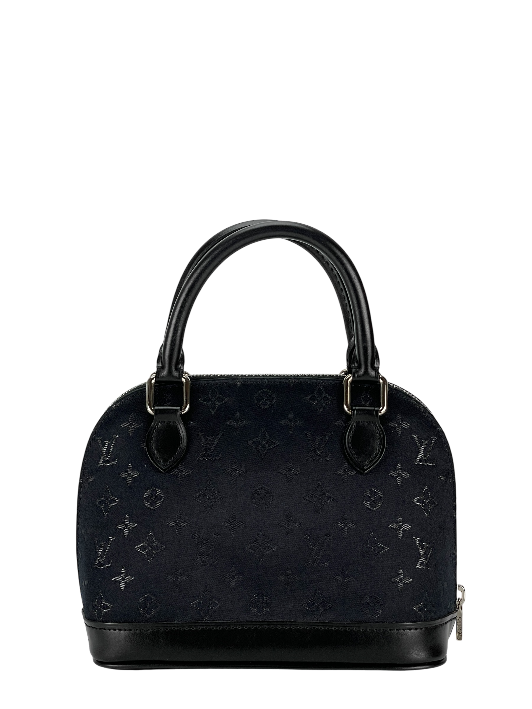 LOUIS VUITTON - Little Alma M92146 Mini Handbag Monogram Satin Noir