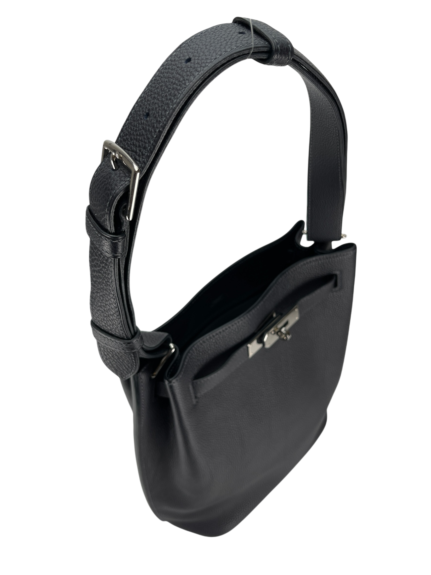 HERMES - So Kelly Shoulder Bag 3Y Togo Palladium Hardware