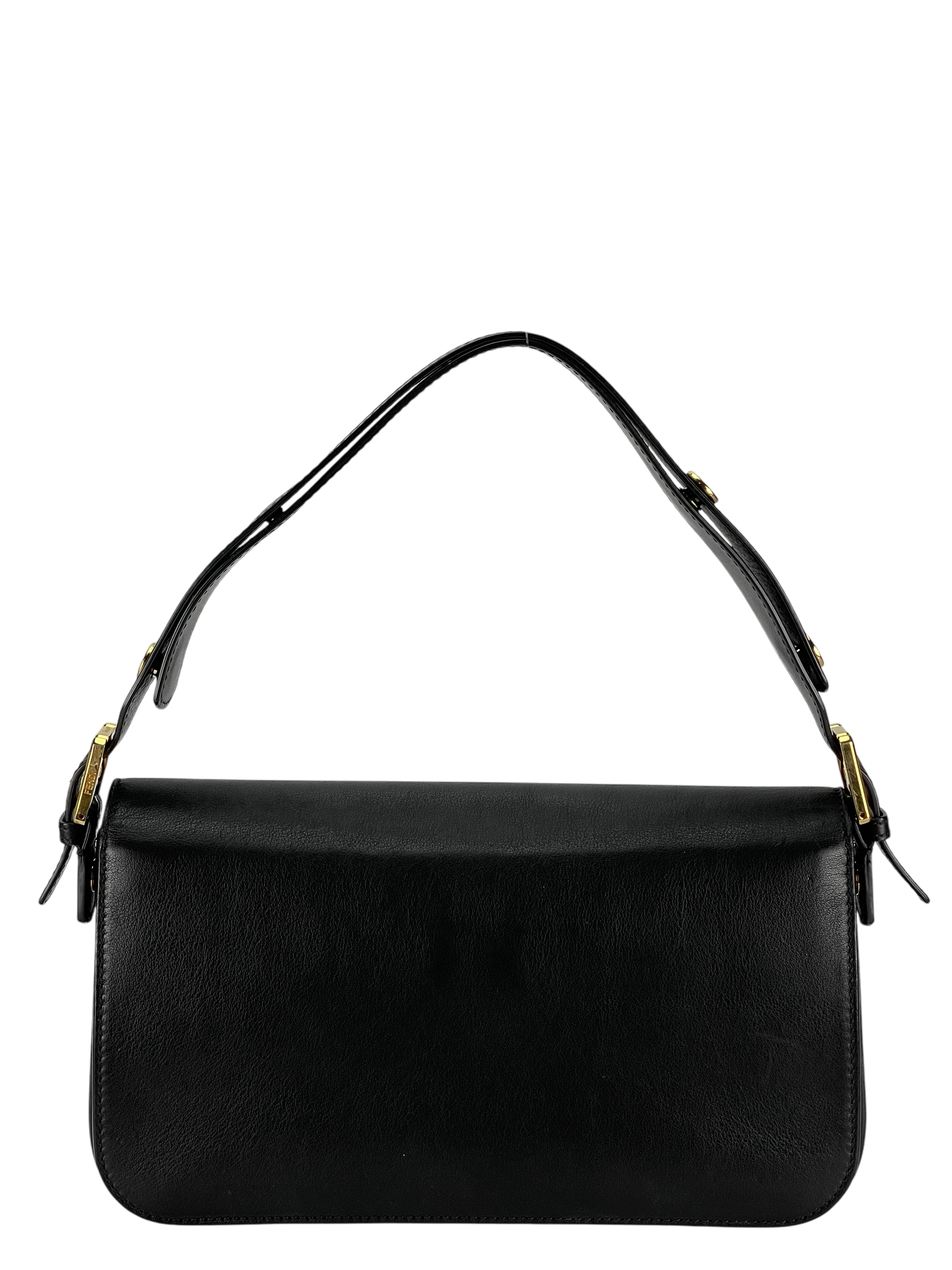 FENDI - Black Bi-color 3baguette Shoulder Bag 
