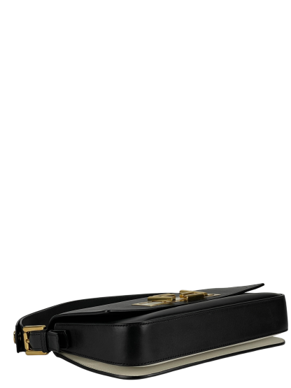 FENDI - Black Bi-color 3baguette Shoulder Bag 