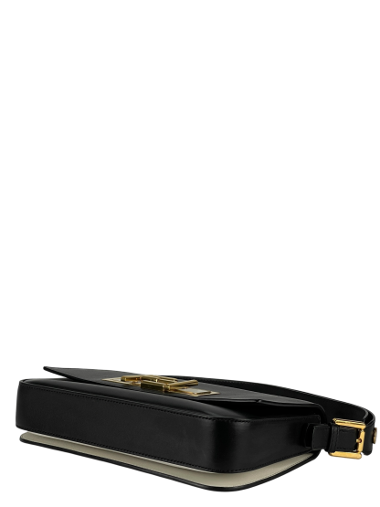 FENDI - Black Bi-color 3baguette Shoulder Bag 