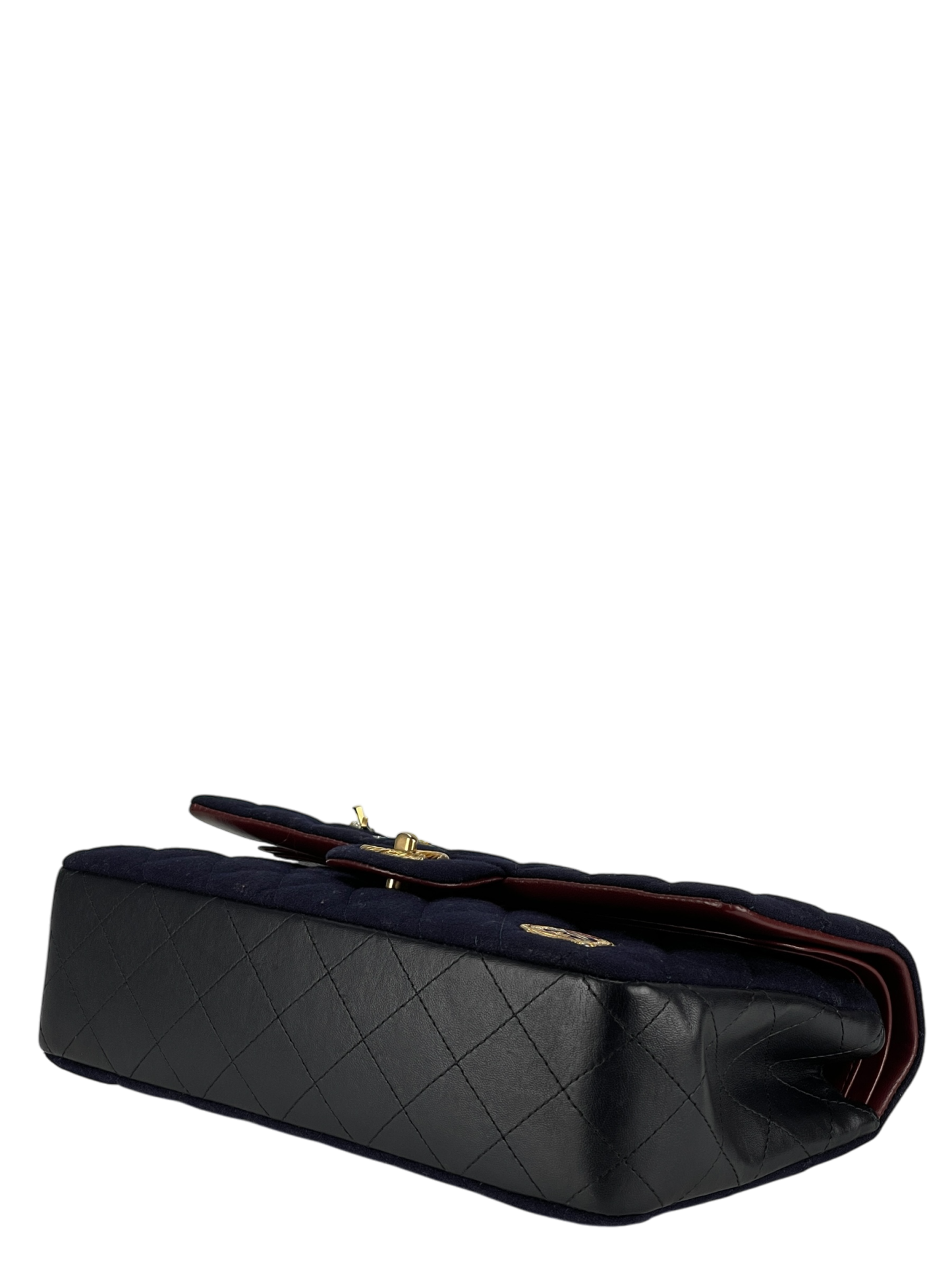 CHANEL - Black Lambskin Diana Shoulder Bag