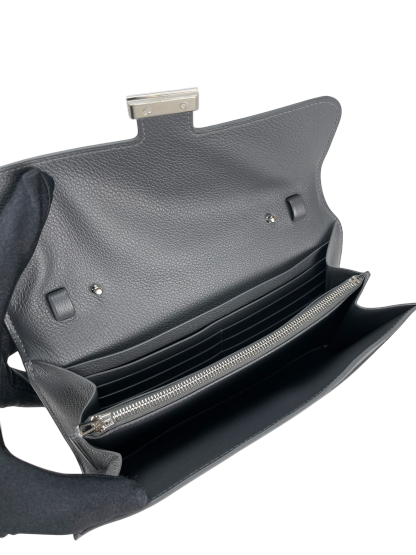 HERMES - Constance to go H0 Gris Misty Evercolor Palladium Hardware 