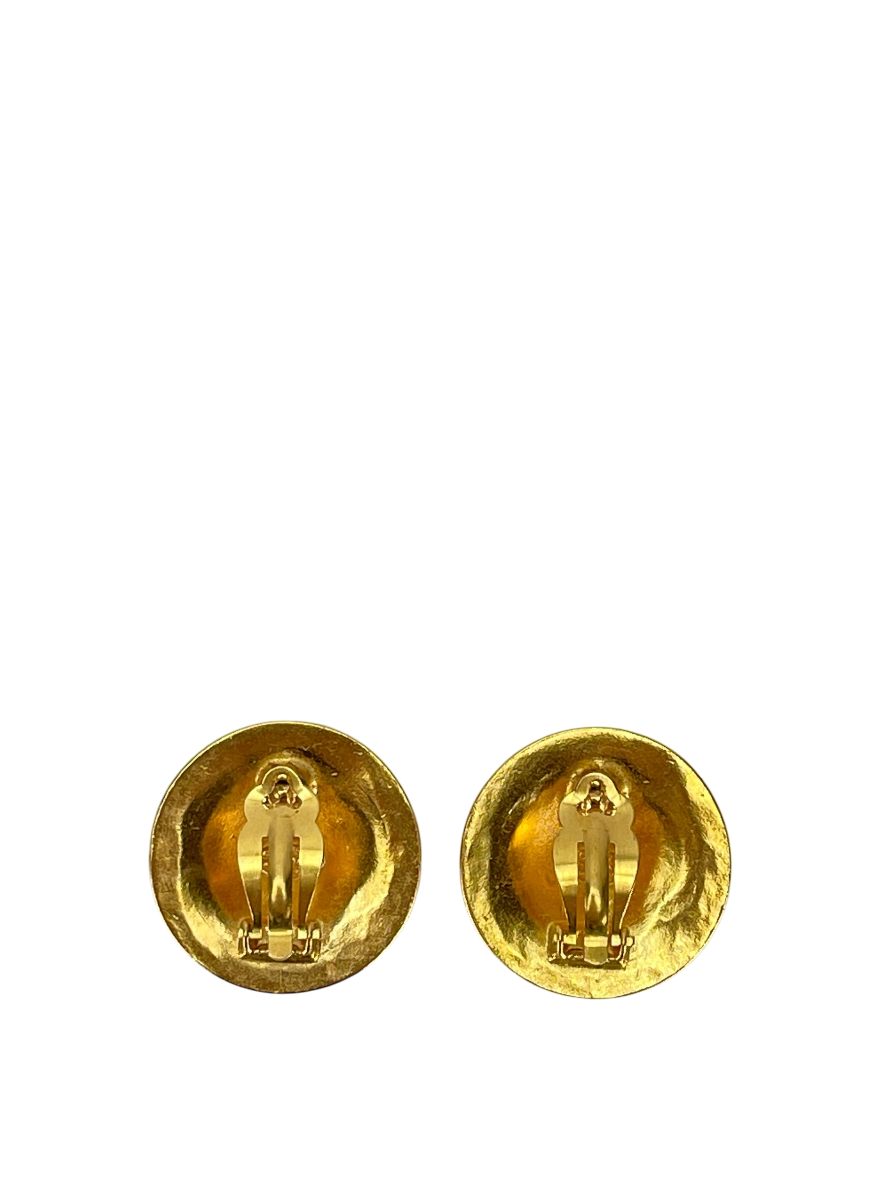 CHANEL - 94A Coco Mark Brooch Earrings