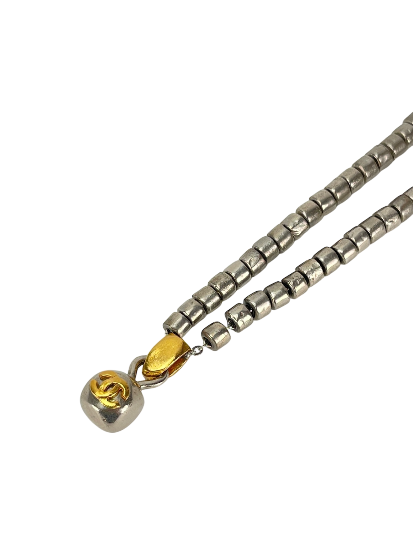 CHANEL - 98A Gold Palladium Necklace
