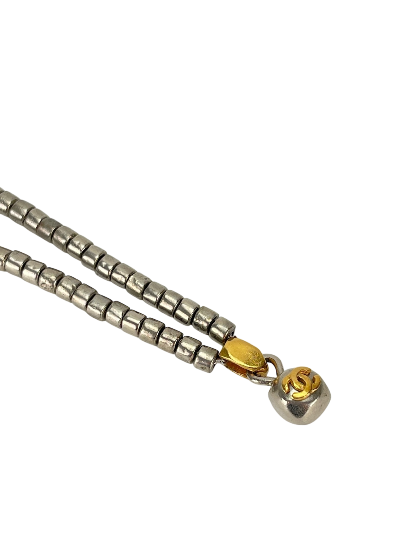 CHANEL - 98A Gold Palladium Necklace