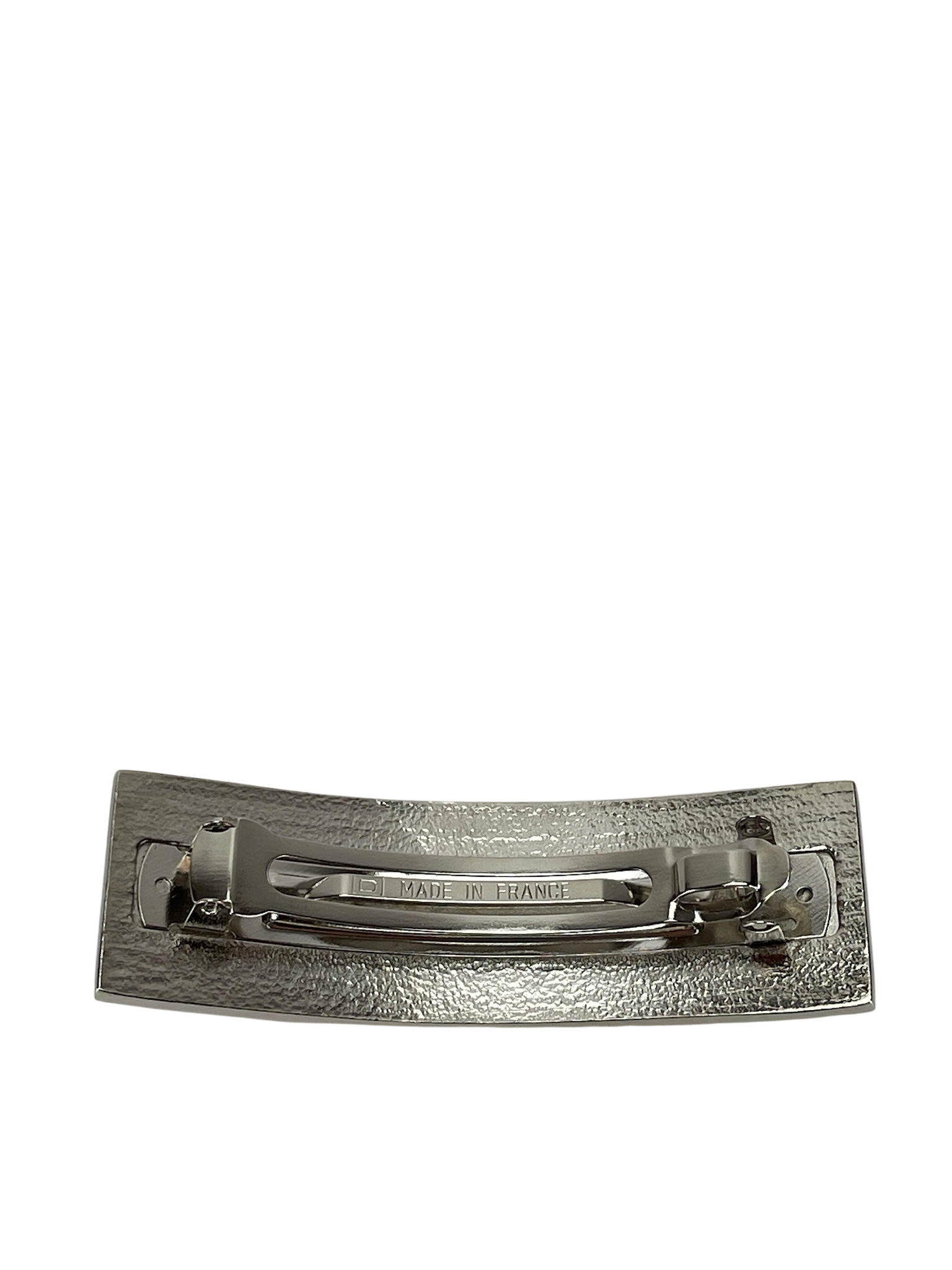 CHANEL - 98A Gold Coco Mark Barrette Hair Accessory