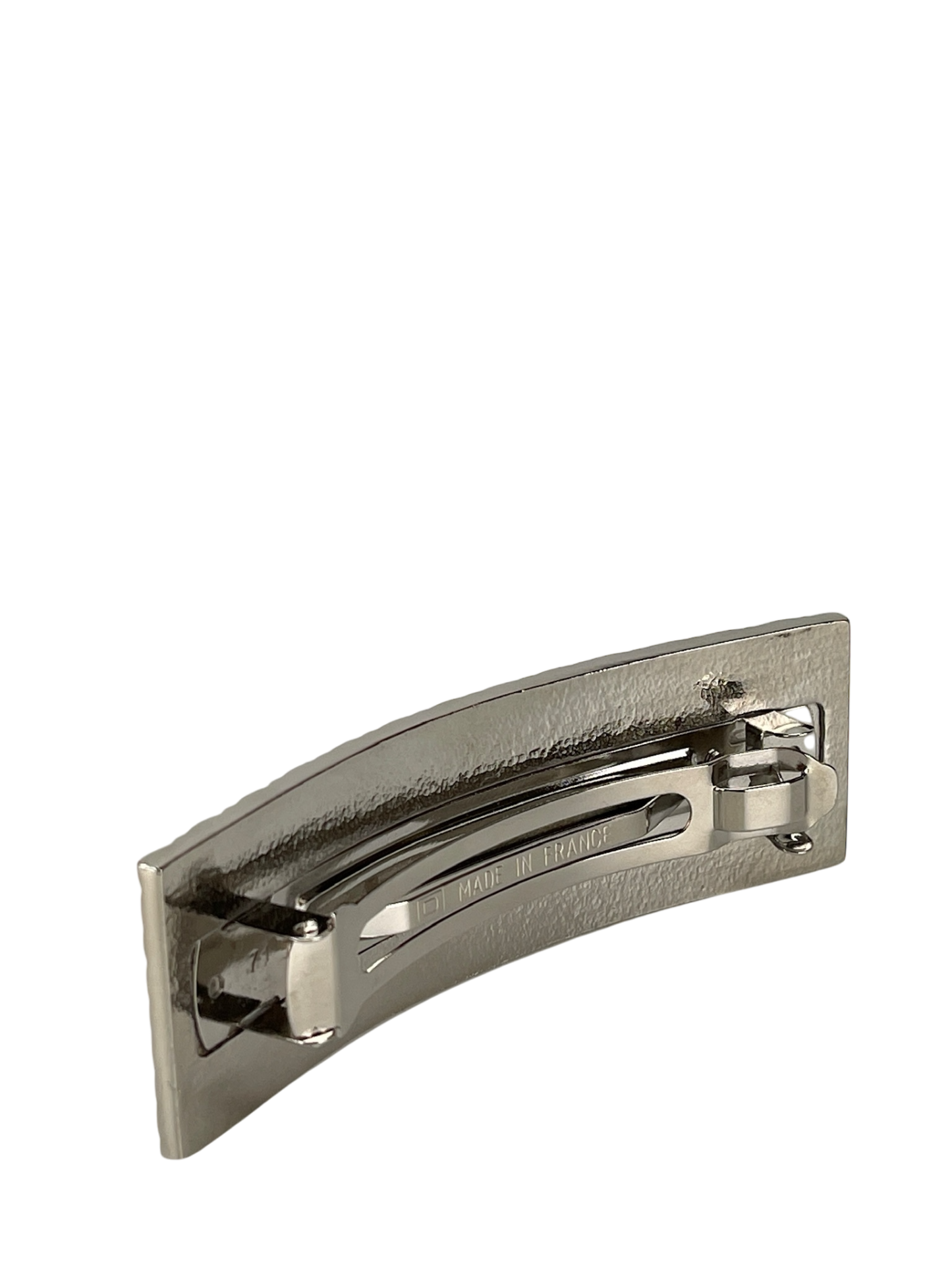 CHANEL - 98A Gold Coco Mark Barrette Hair Accessory