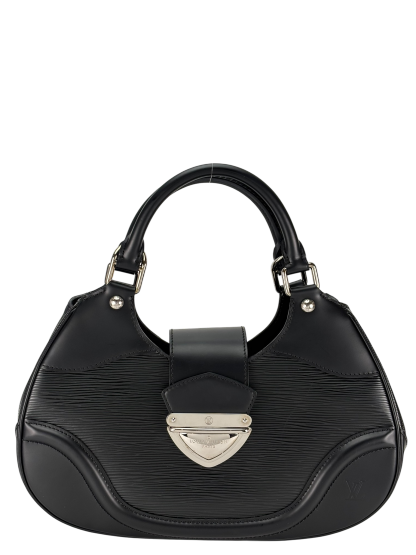 LOUIS VUITTON - Sac Montaigne M59302 Noir Black Epi Leather Handbag