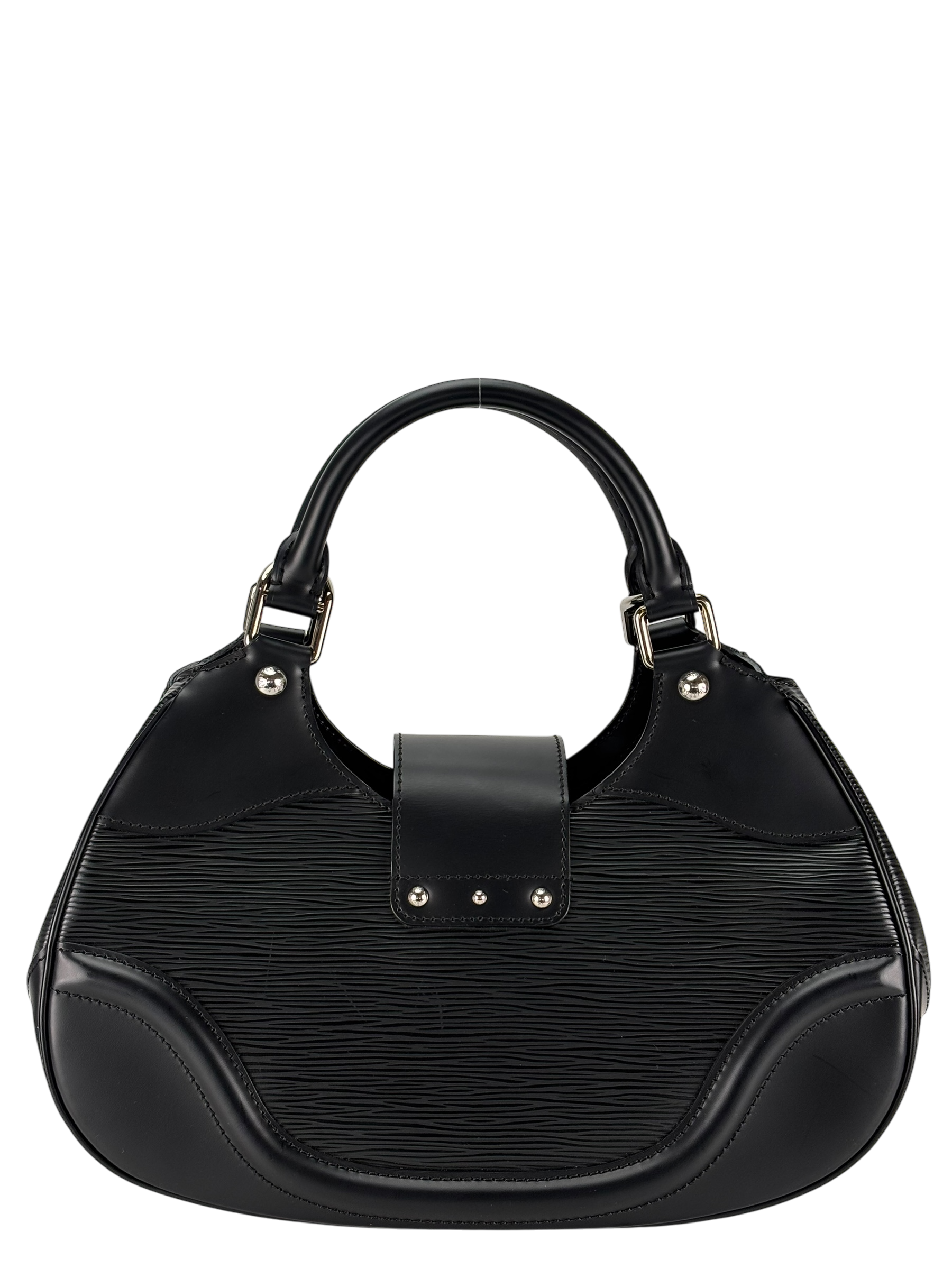 LOUIS VUITTON - Sac Montaigne M59302 Noir Black Epi Leather Handbag