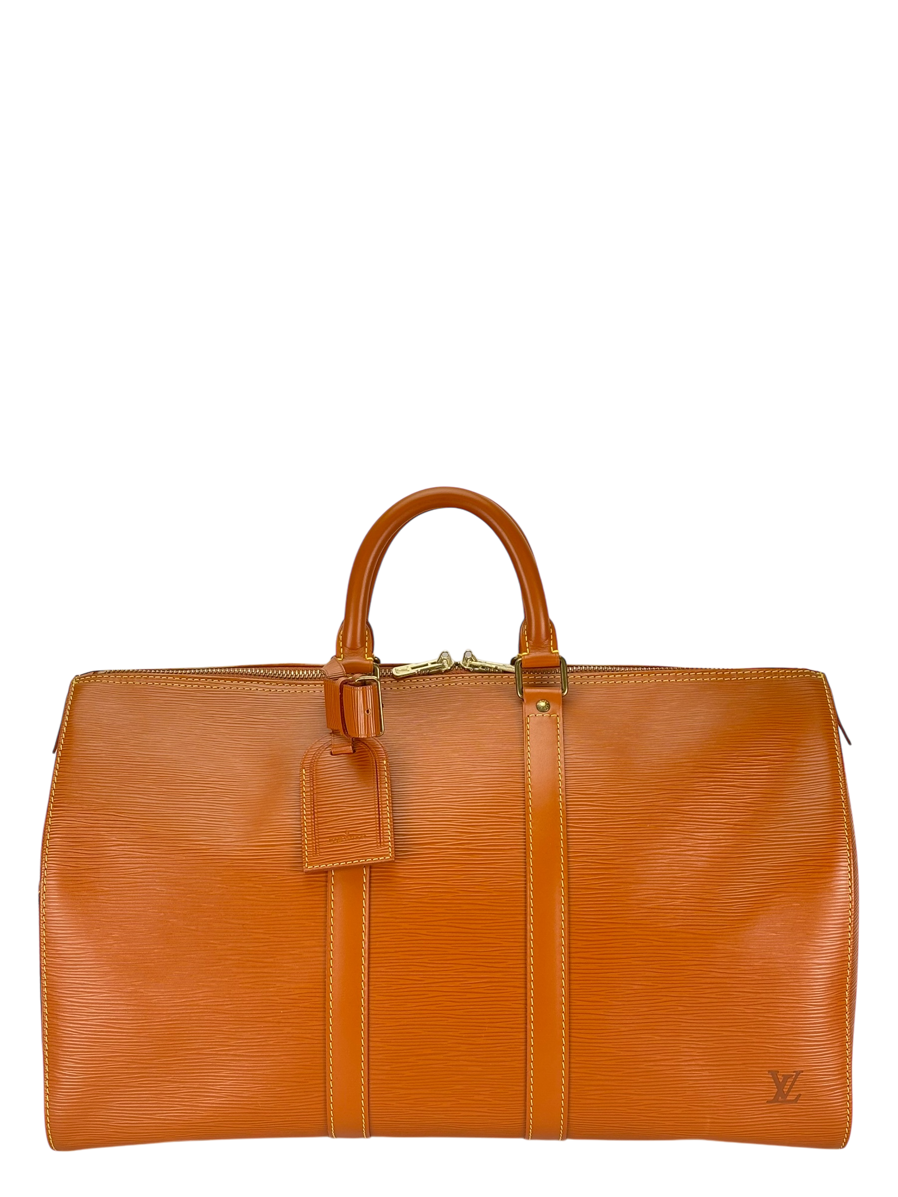 LOUIS VUITTON - Epi Caramel Speedy 45 Boston bag Travel bag