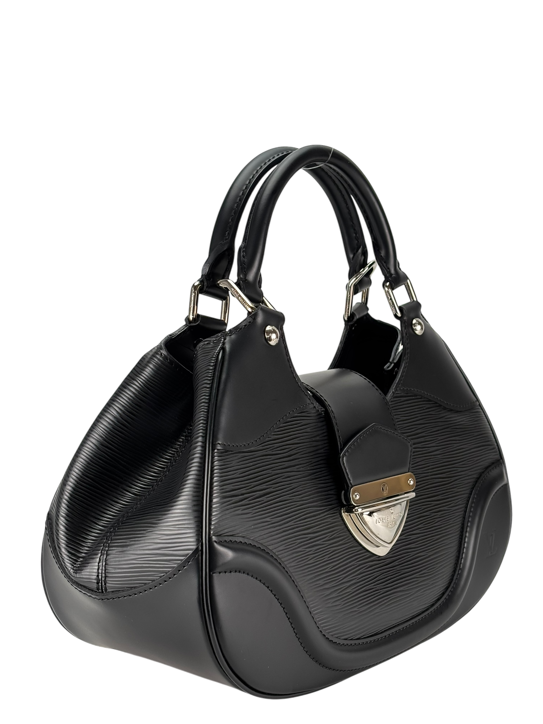 LOUIS VUITTON - Sac Montaigne M59302 Noir Black Epi Leather Handbag