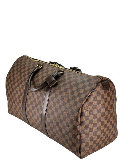LOUIS VUITTON - Damier Keepall Bandouliere 50 Boston bag Travel bag