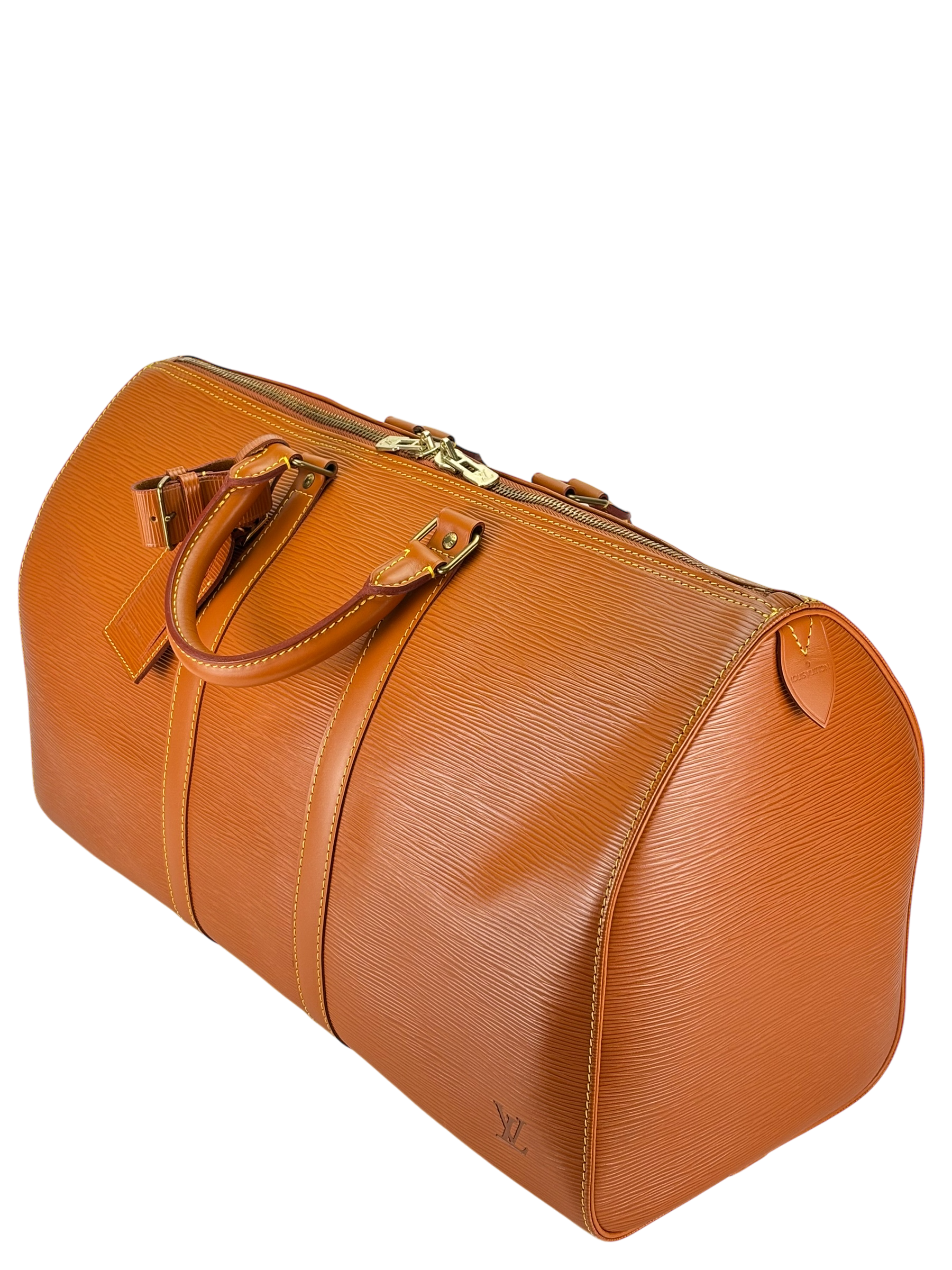 LOUIS VUITTON - Epi Caramel Speedy 45 Boston bag Travel bag
