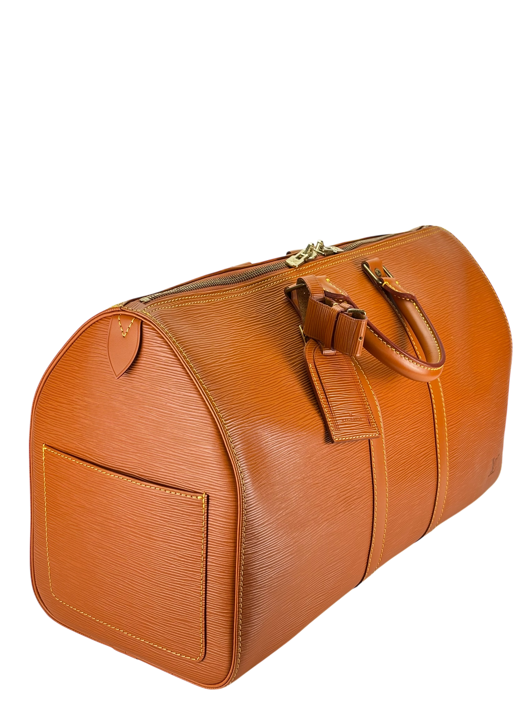 LOUIS VUITTON - Epi Caramel Speedy 45 Boston bag Travel bag