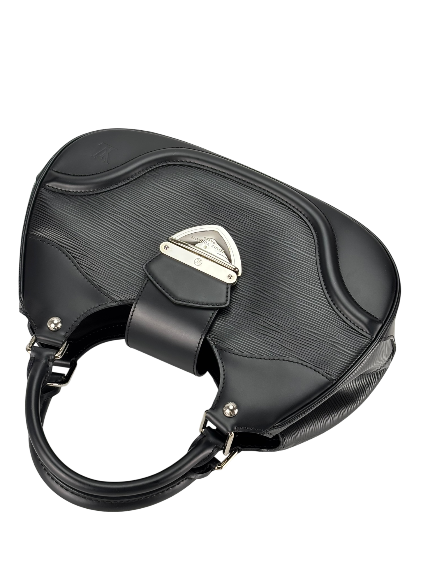 LOUIS VUITTON - Sac Montaigne M59302 Noir Black Epi Leather Handbag
