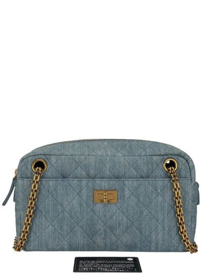 CHANEL -  2.55l Denim Reissue Camera Chain Bag