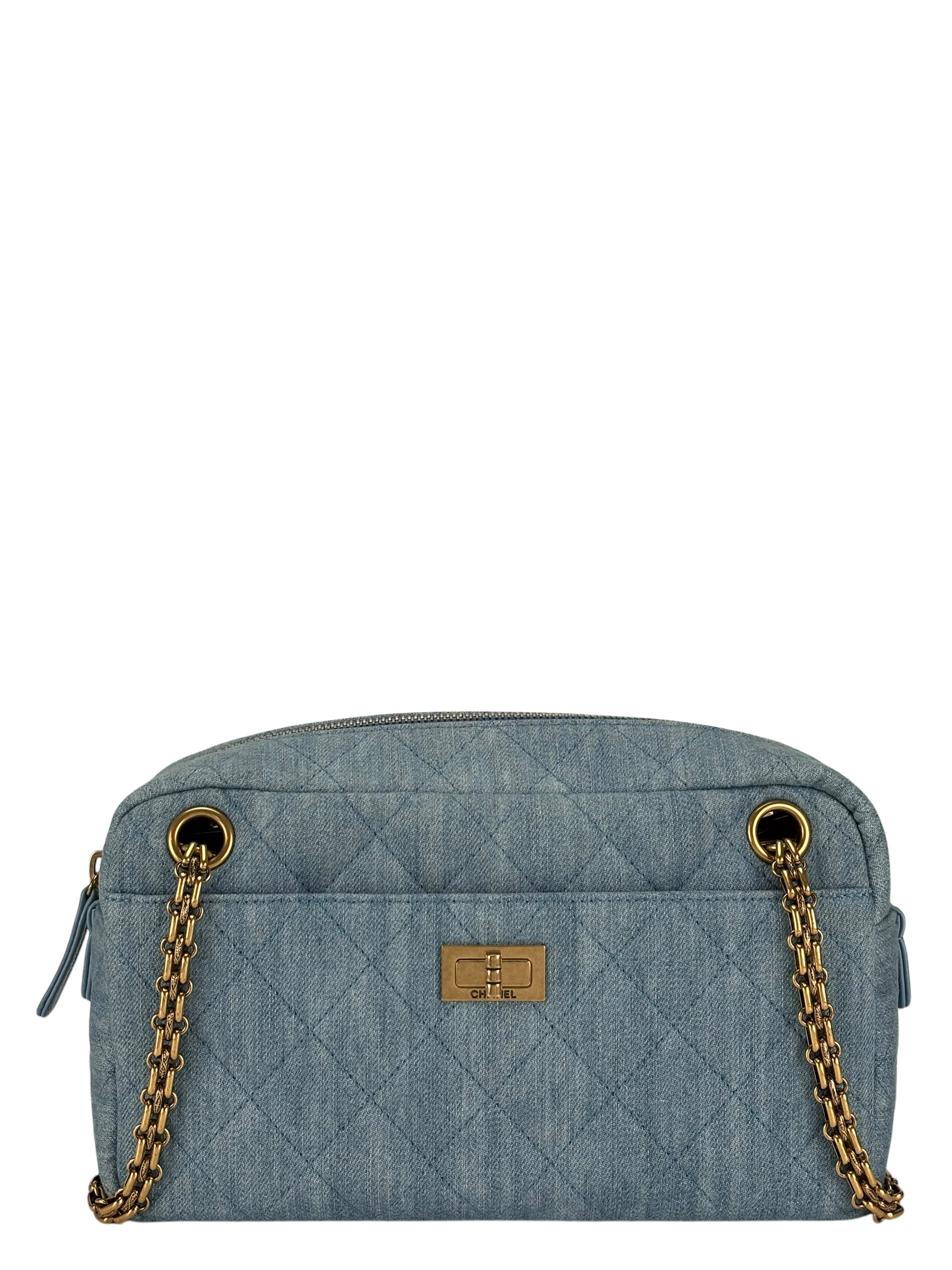 CHANEL -  2.55l Denim Reissue Camera Chain Bag