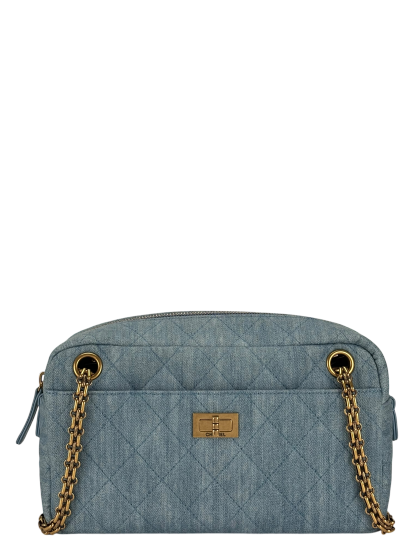 CHANEL -  2.55l Denim Reissue Camera Chain Bag