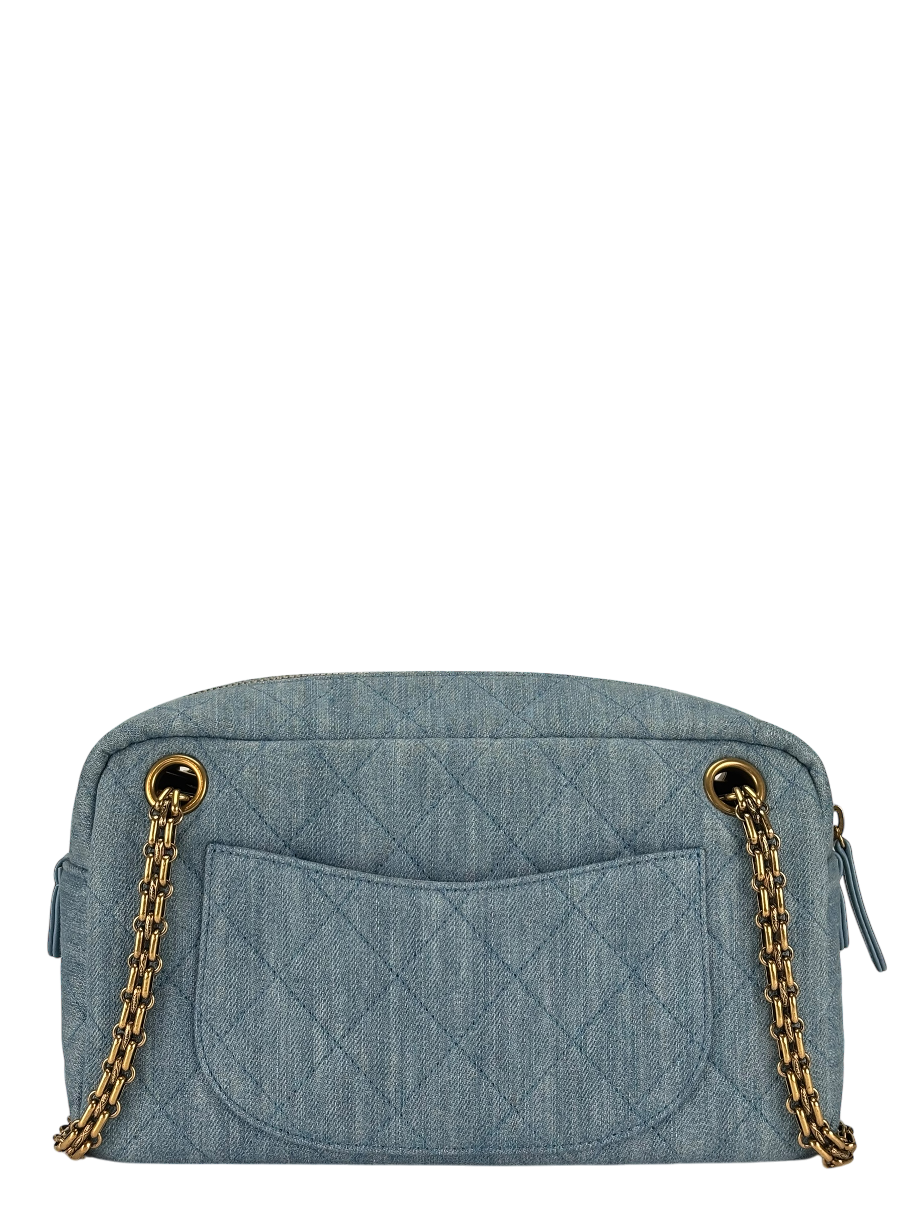 CHANEL -  2.55l Denim Reissue Camera Chain Bag