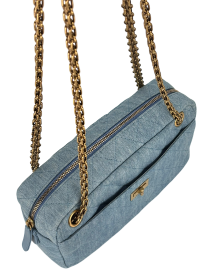 CHANEL -  2.55l Denim Reissue Camera Chain Bag