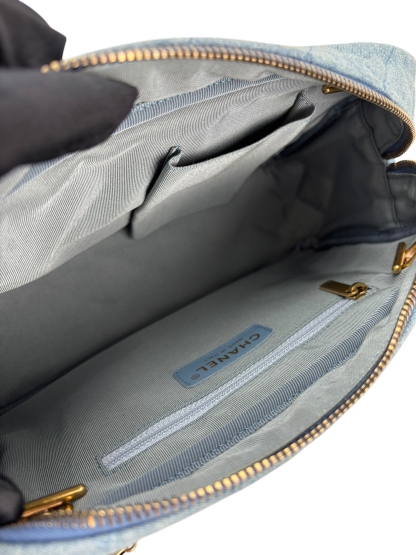 CHANEL -  2.55l Denim Reissue Camera Chain Bag