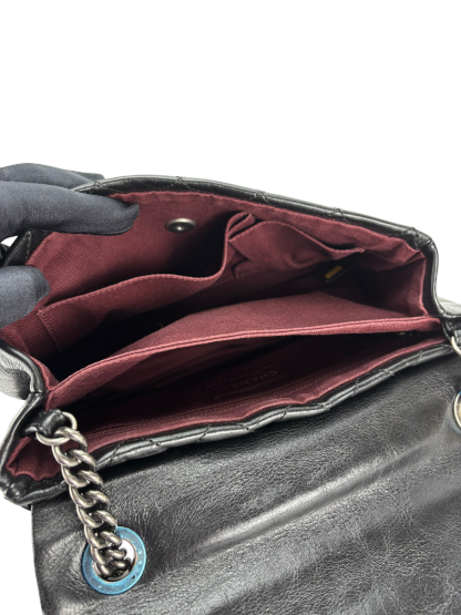 CHANEL - Black Lambskin Calfskin Medium Love Me Tender Shoulder Bag