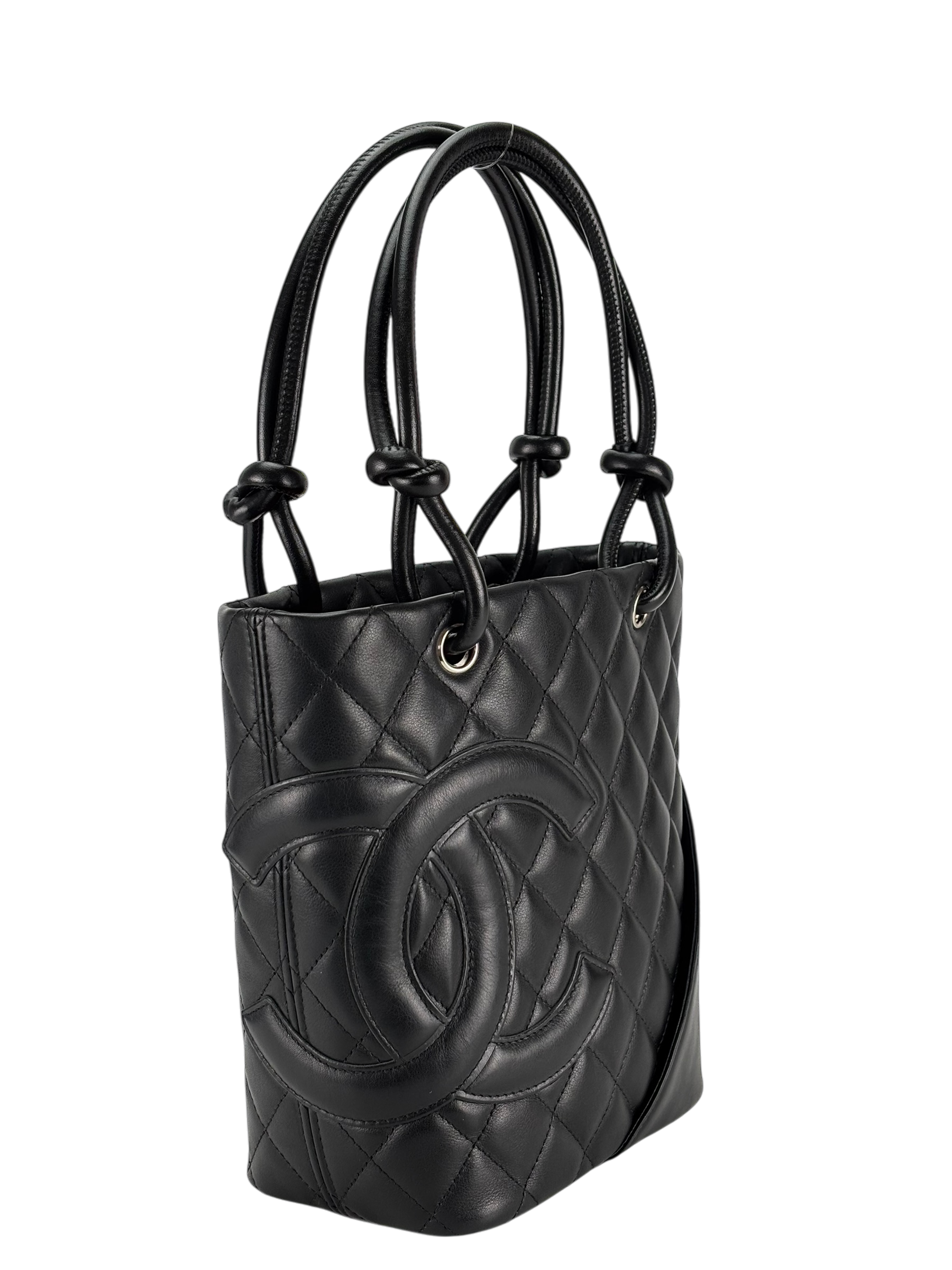 CHANEL - All Black Cambon Tote Bag