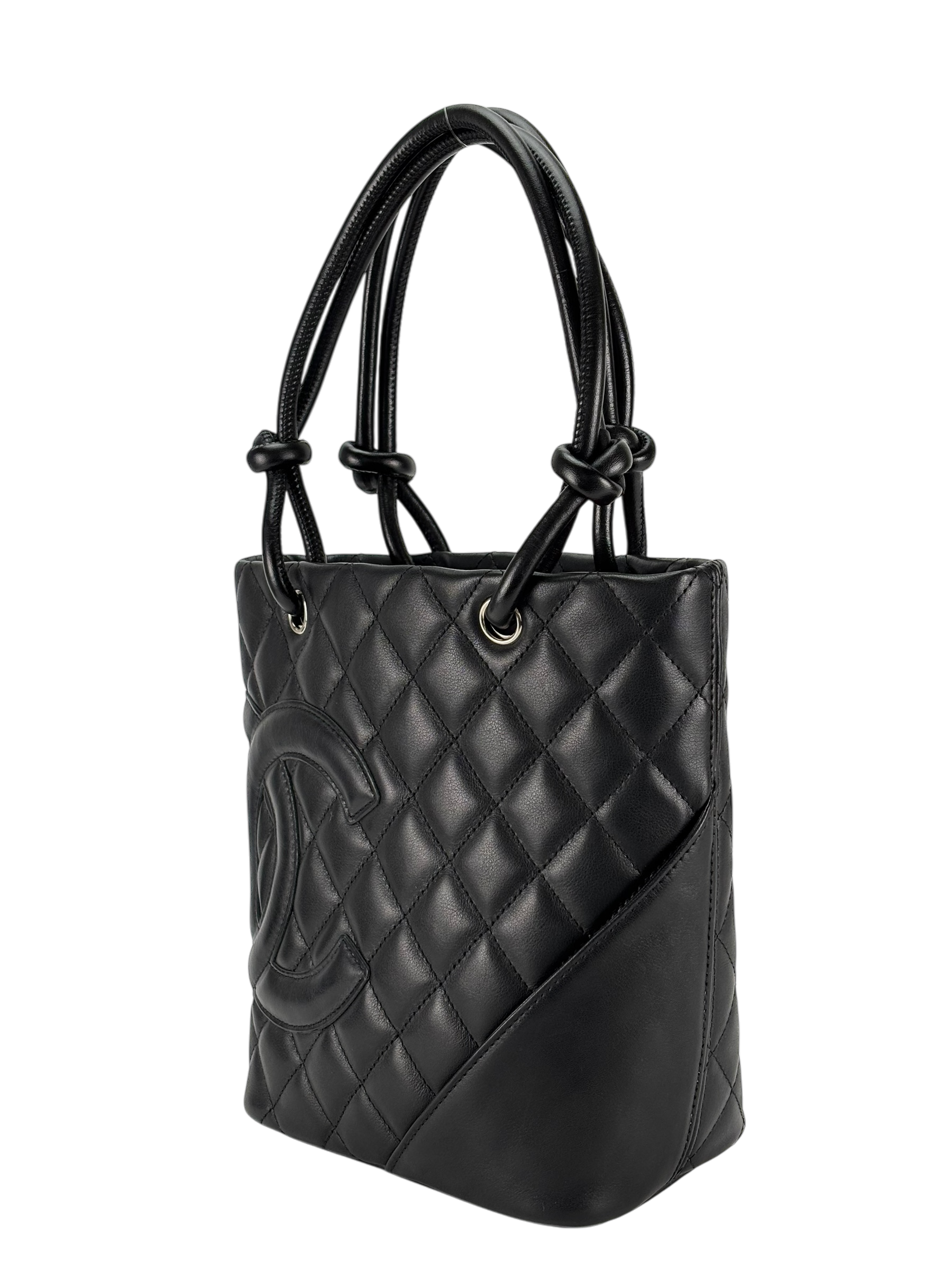 CHANEL - All Black Cambon Tote Bag
