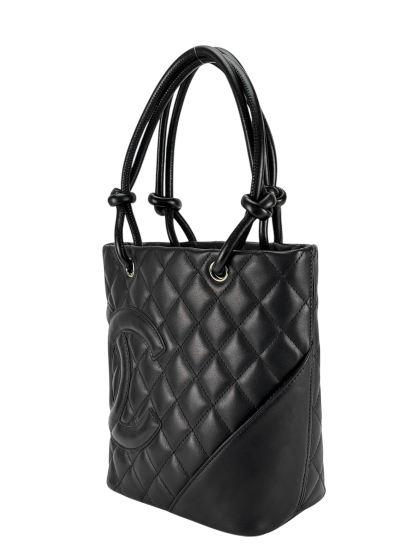 CHANEL - All Black Cambon Tote Bag