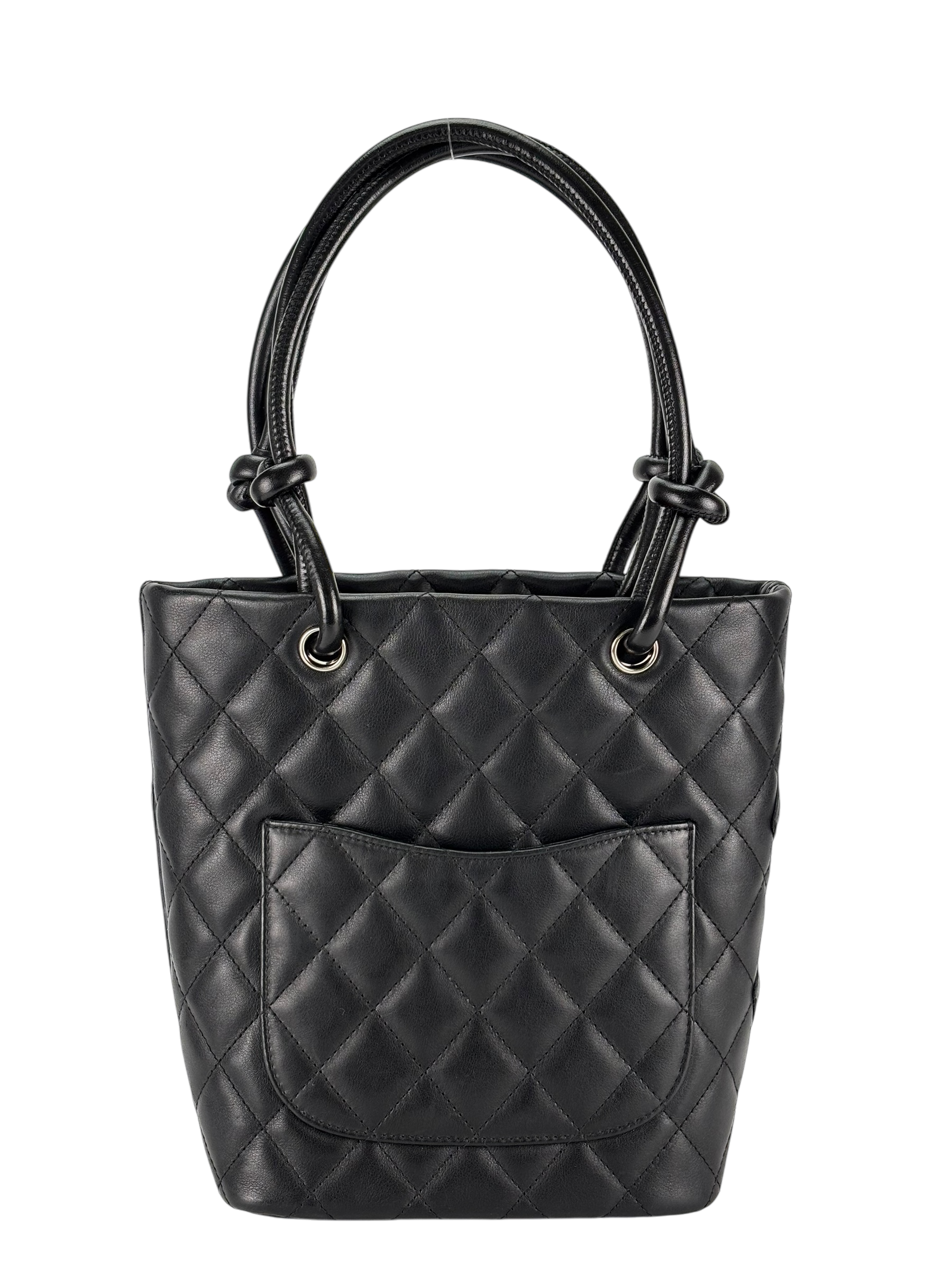 CHANEL - All Black Cambon Tote Bag