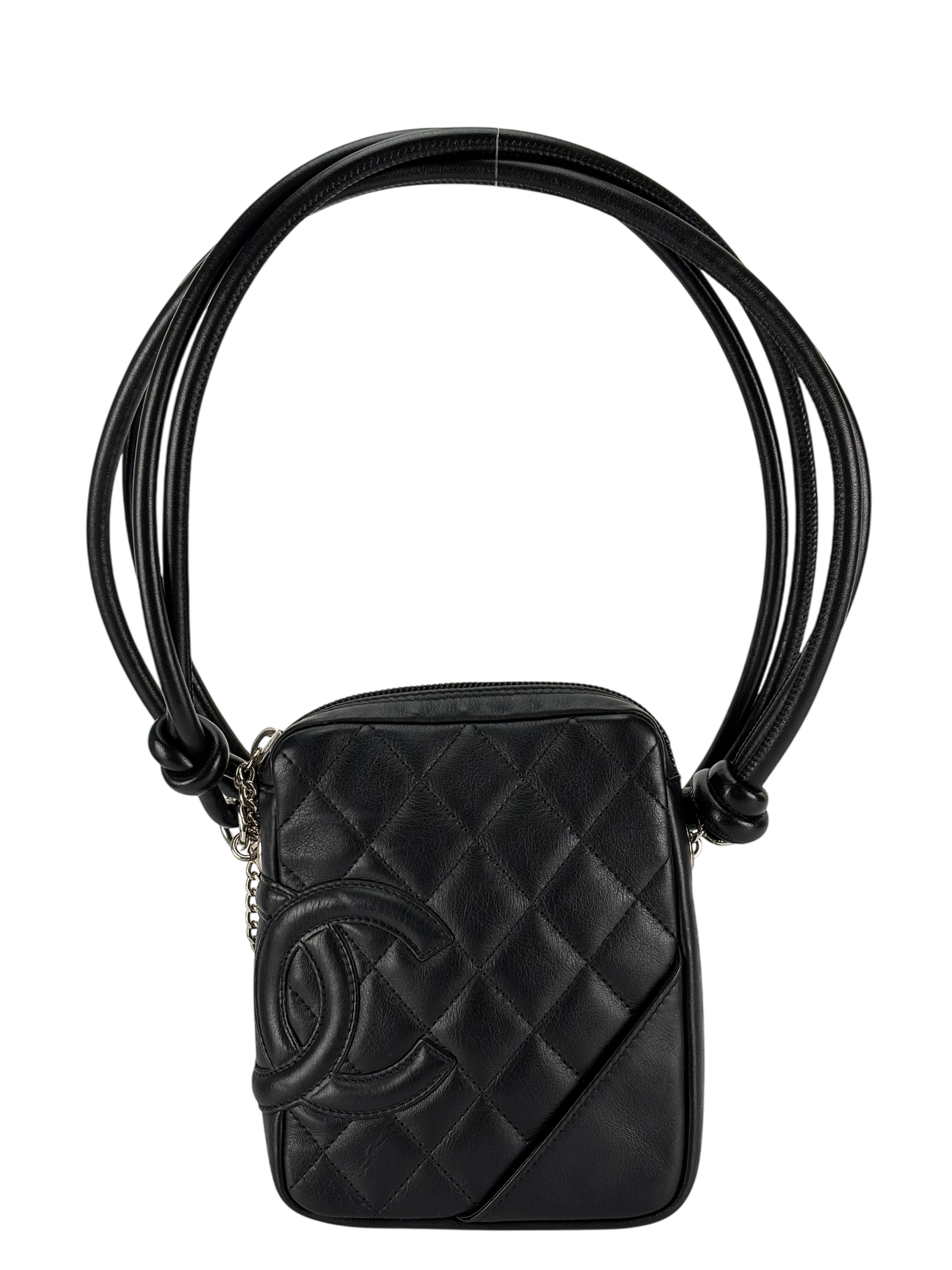 CHANEL - All Black Cambon Mini Shoulder Bag