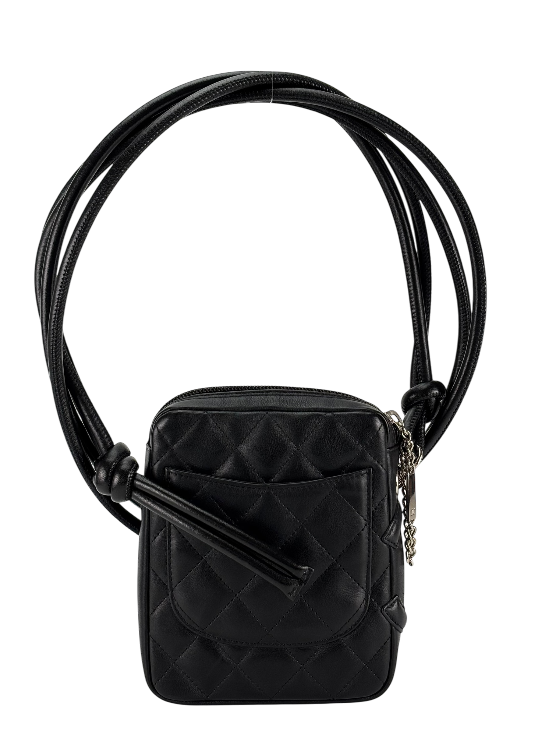 CHANEL - All Black Cambon Mini Shoulder Bag