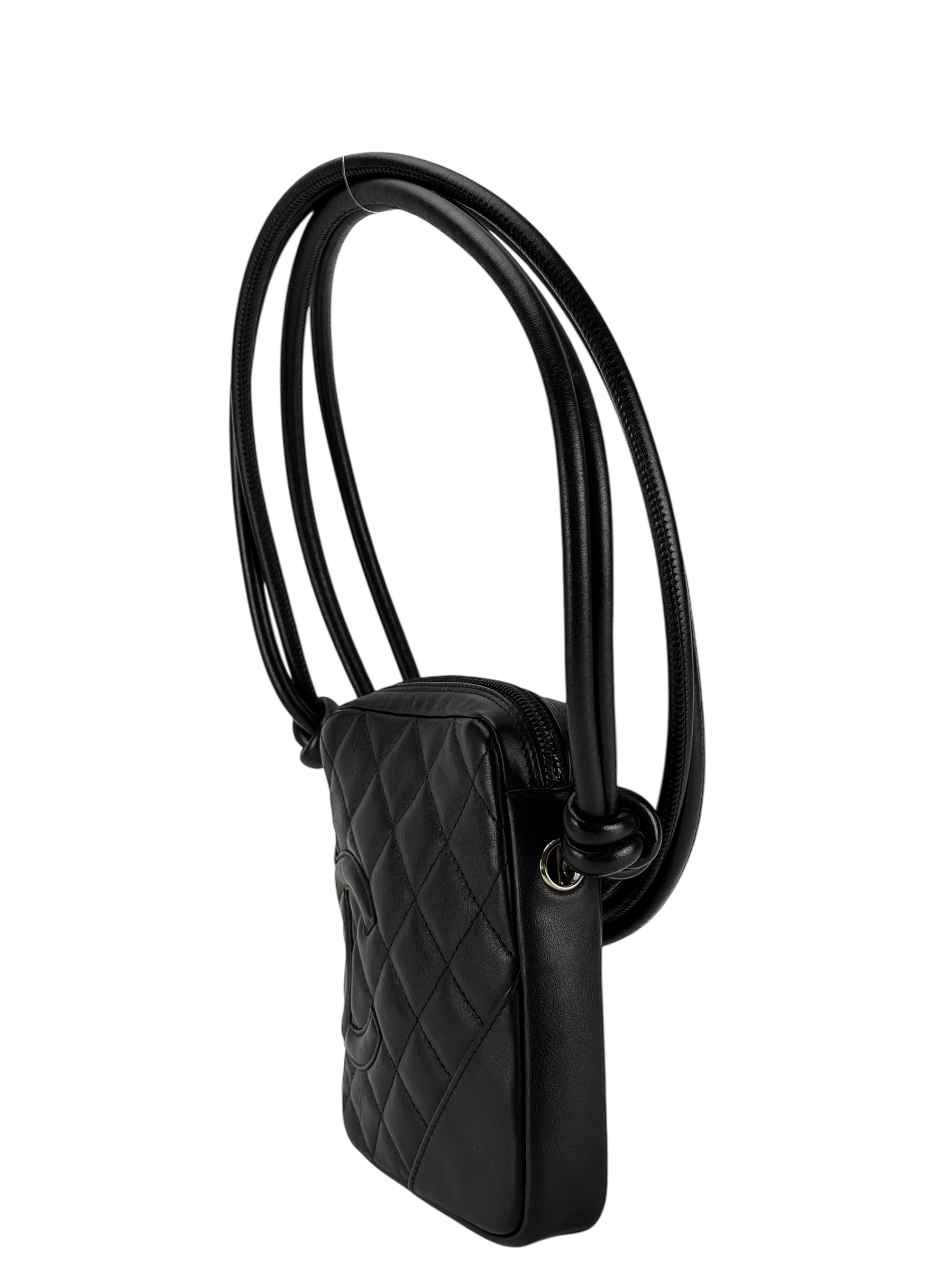 CHANEL - All Black Cambon Mini Shoulder Bag