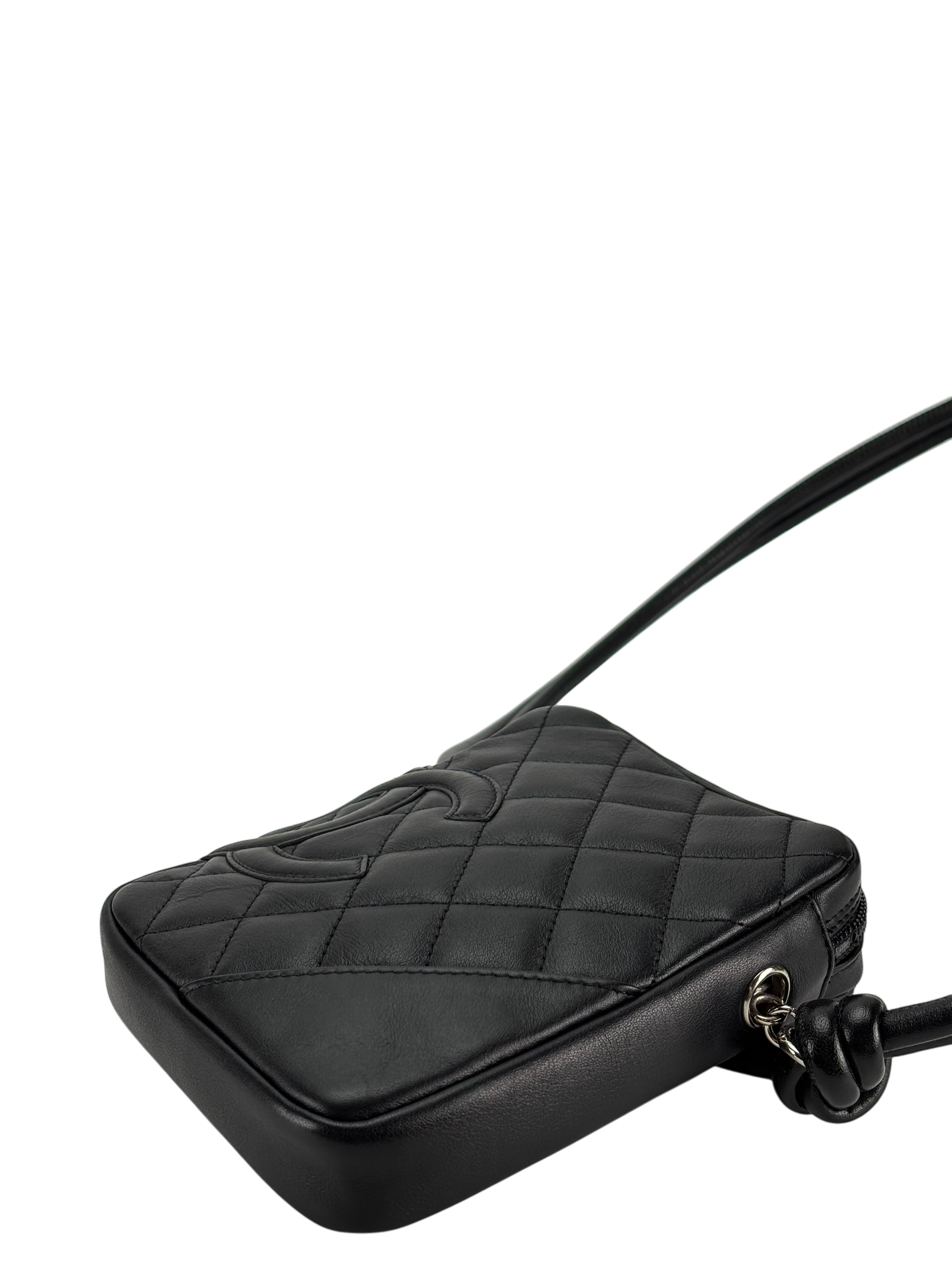 CHANEL - All Black Cambon Mini Shoulder Bag
