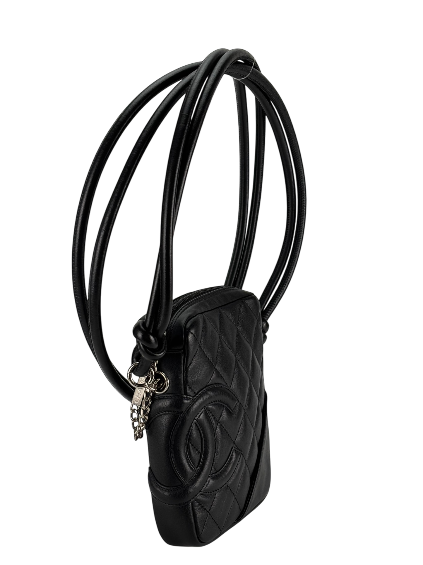 CHANEL - All Black Cambon Mini Shoulder Bag