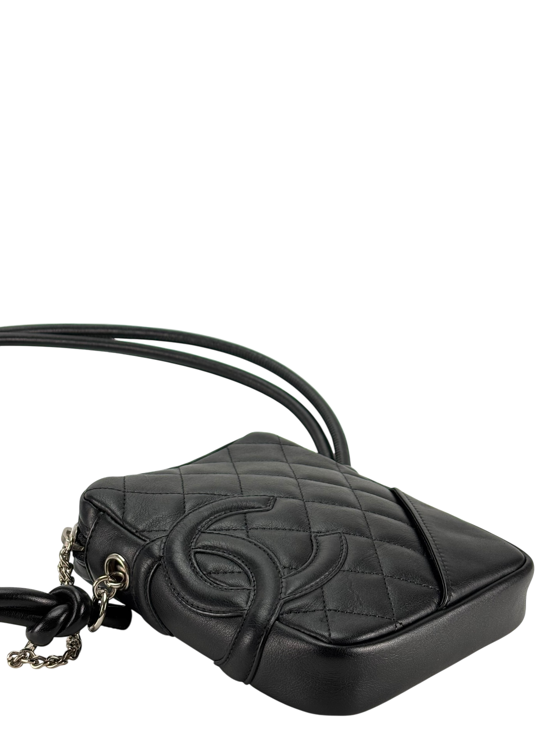 CHANEL - All Black Cambon Mini Shoulder Bag