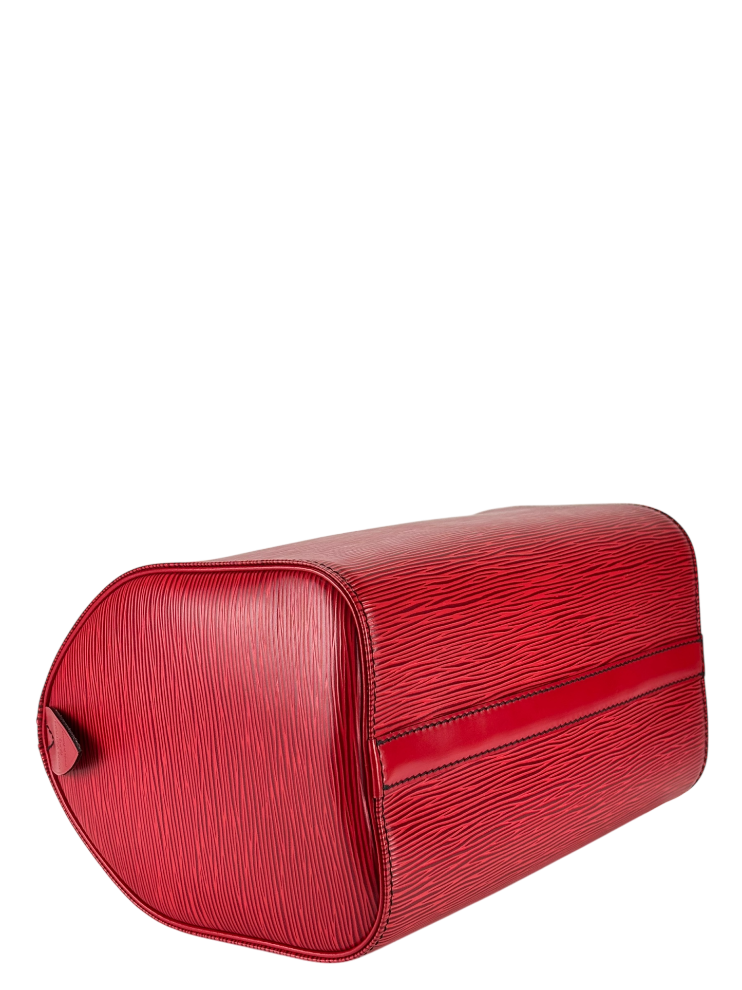 LOUIS VUITTON - Red Epi Speedy 25 Boston Bag Handbag