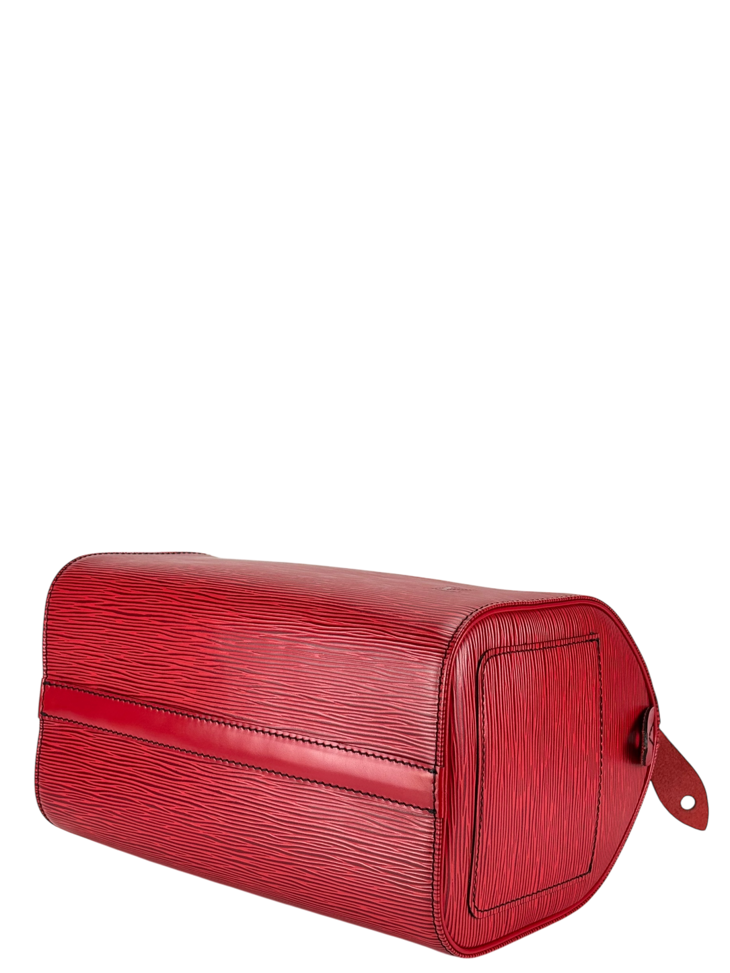 LOUIS VUITTON - Red Epi Speedy 25 Boston Bag Handbag