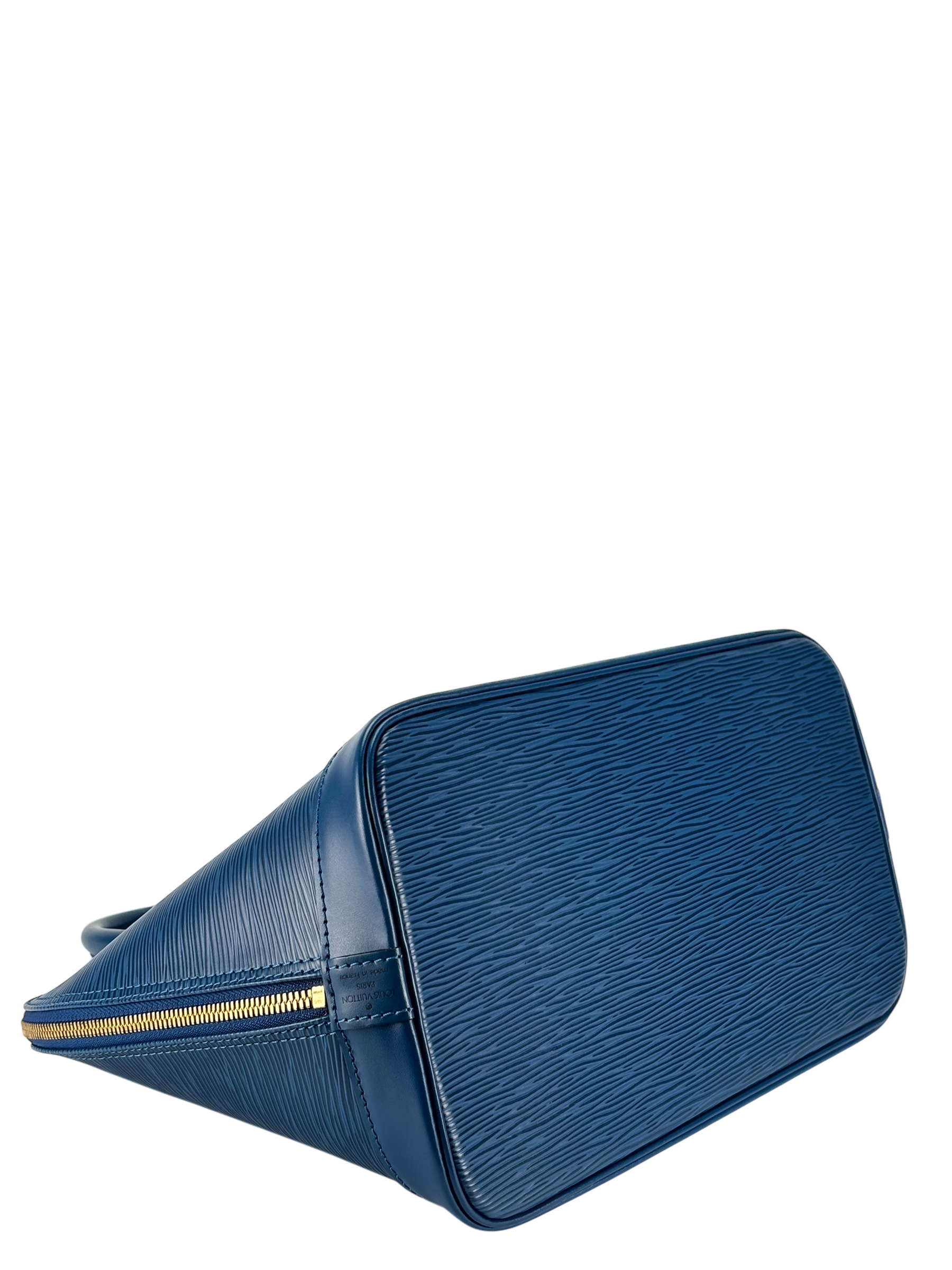 LOUIS VUITTON - Alma PM Hand Bag Blue Epi