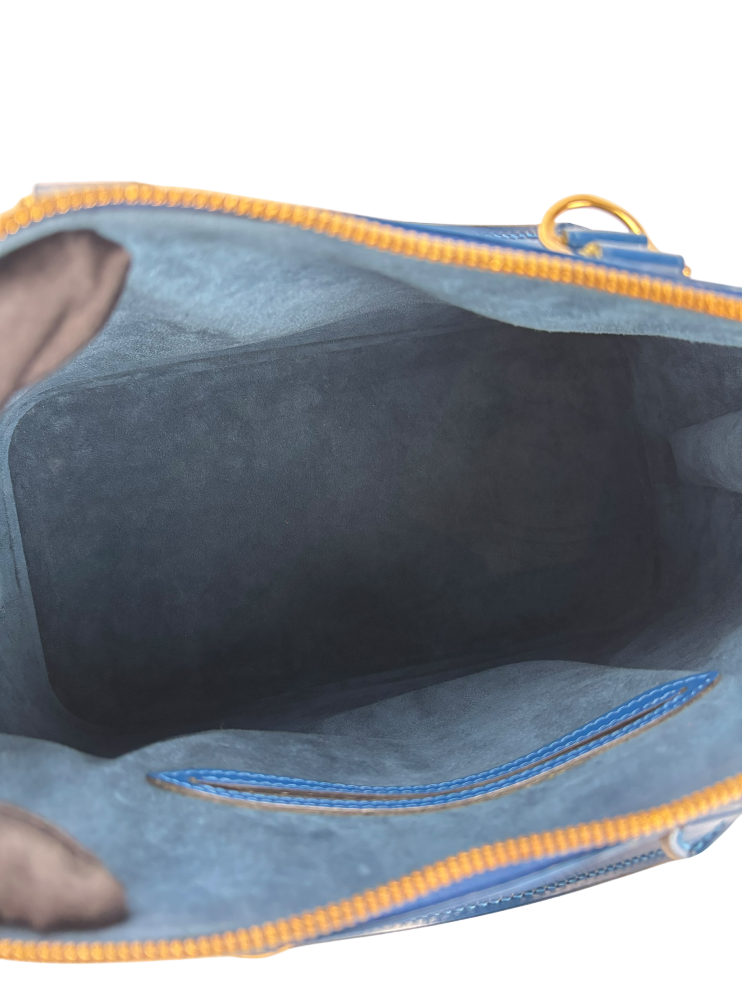 LOUIS VUITTON - Alma PM Hand Bag Blue Epi