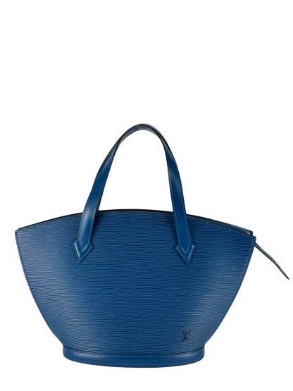 LOUIS VUITTON - Blue Epi Saint Jacques GM Long Strap tote bag