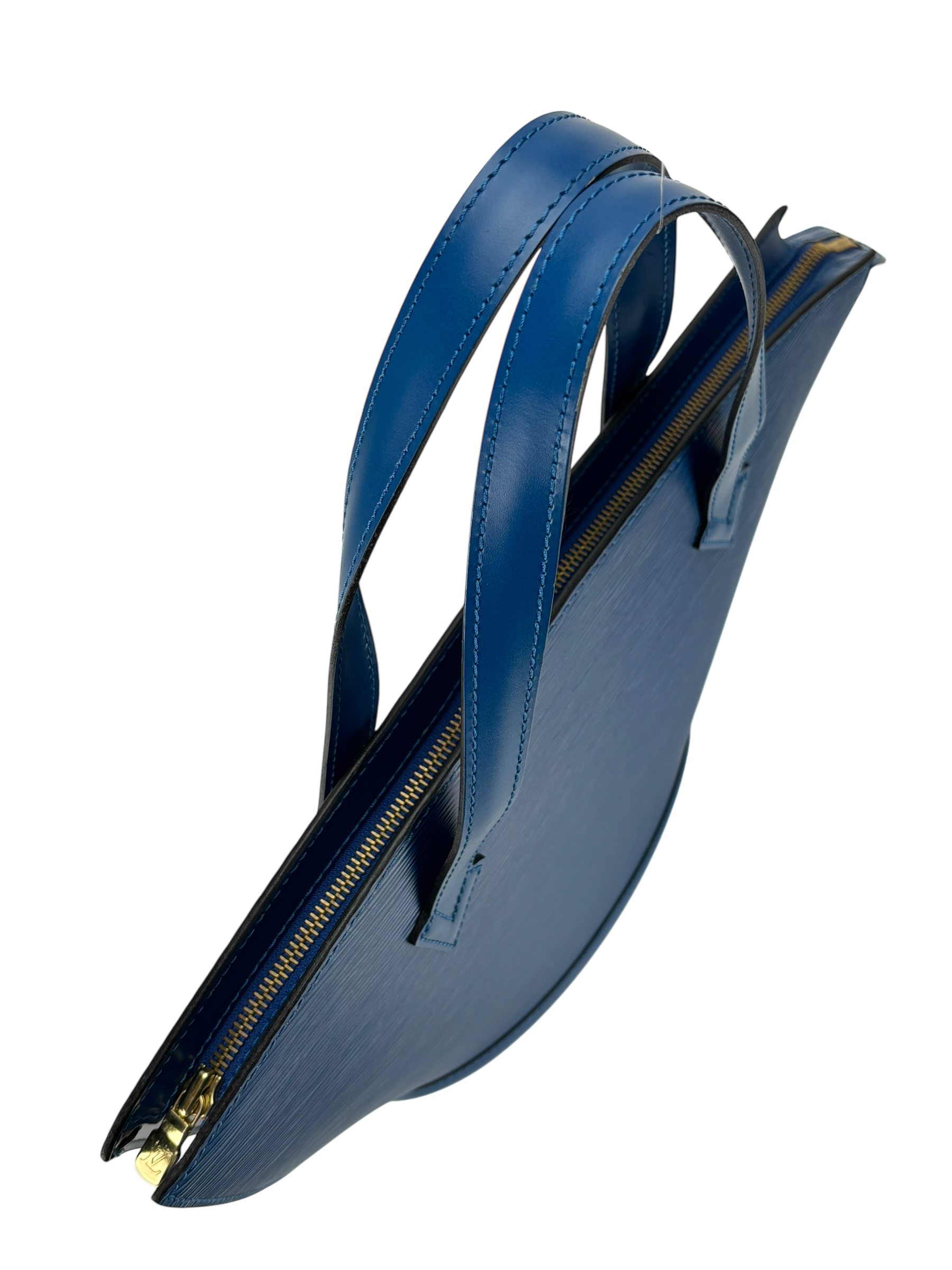 LOUIS VUITTON - Blue Epi Saint Jacques GM Long Strap tote bag