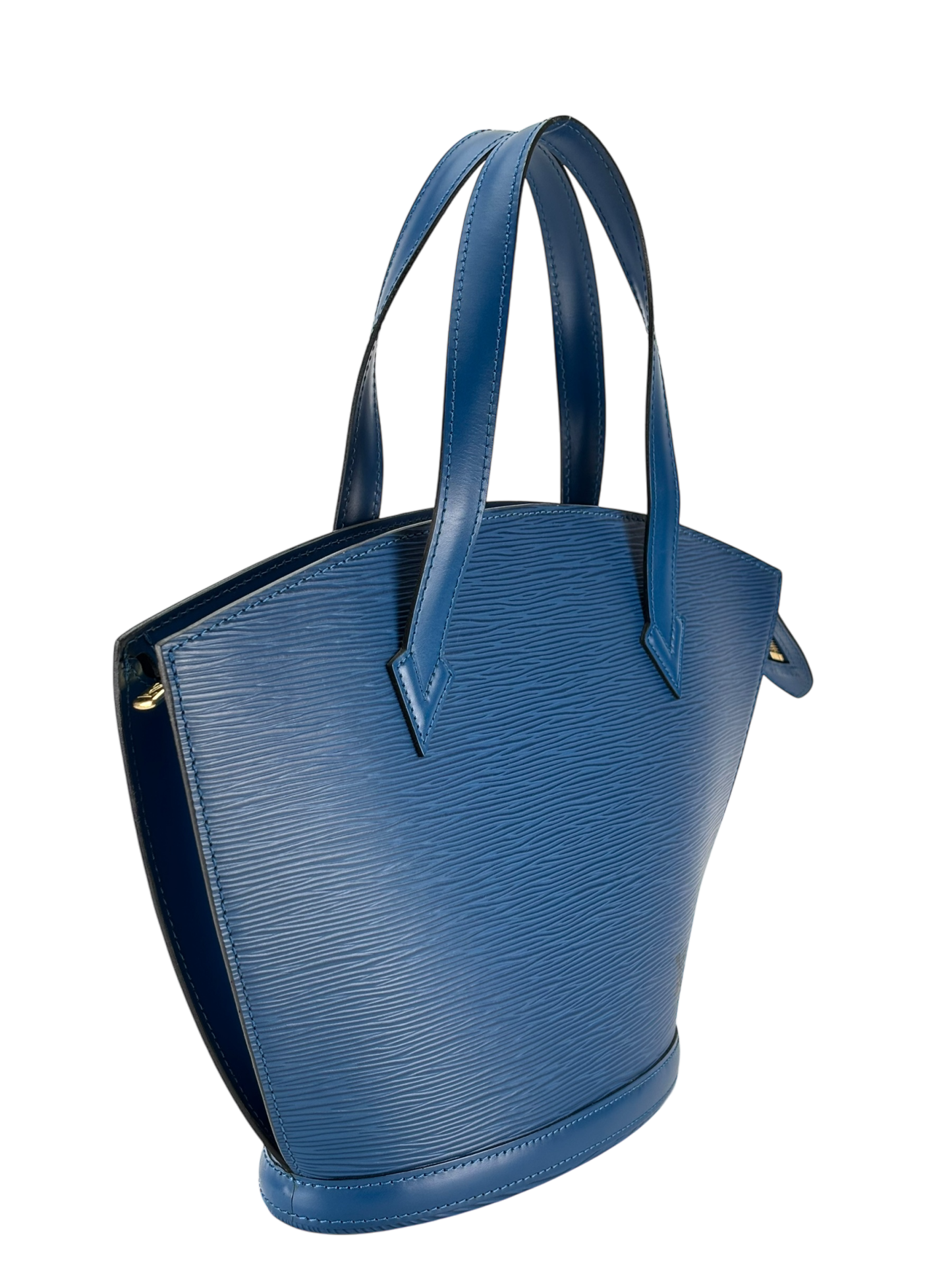 LOUIS VUITTON - Blue Epi Saint Jacques GM Long Strap tote bag