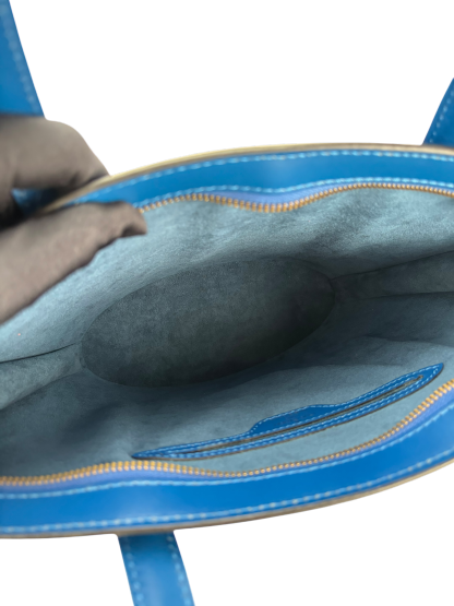 LOUIS VUITTON - Blue Epi Saint Jacques GM Long Strap tote bag