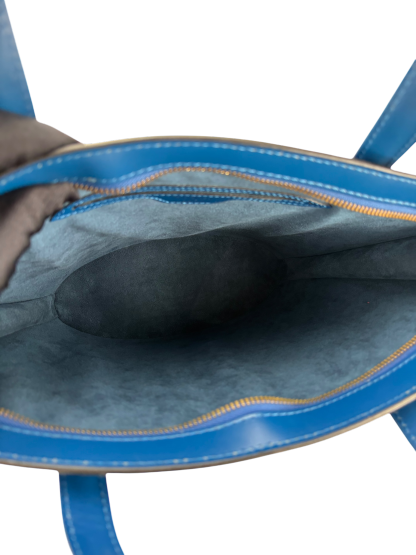 LOUIS VUITTON - Blue Epi Saint Jacques GM Long Strap tote bag